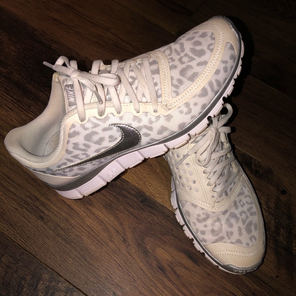 Nike free run 5.0 leopard print.